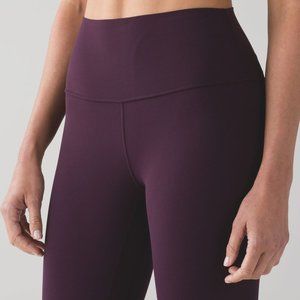 RARE NWT Lululemon Align Pant II Black Cherry